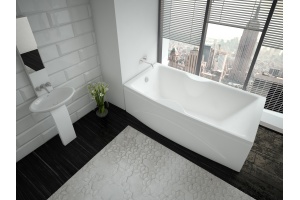 Акриловая ванна Акватек Феникс 190 слив слева, с фронтальным экраном - 2