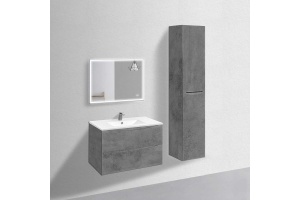 Тумба под раковину Vincea Mia 90 серая - 2