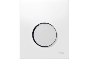 Кнопка смыва TECE Loop Urinal 9242627 белая, кнопка хром