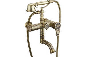 Смеситель Zorg Antic A 400W-BR для ванны с душем