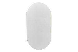 Зеркало-шкаф Aquaton Оливия 50 R белый глянцевый