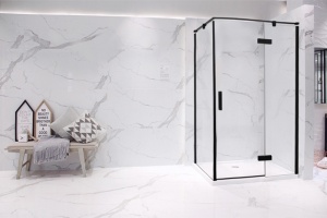 Душевой уголок Bravat Blackline 120х80х195, R - 2