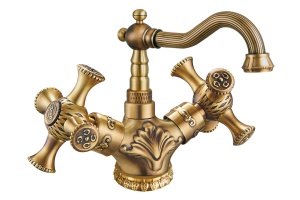 Смеситель Zorg Antic A 7009U-BR для раковины