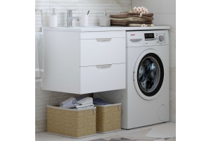 Тумба для комплекта Corozo Алиот 120, подвесная, под стиральную машину