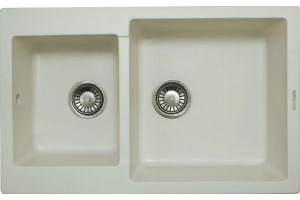 Мойка кухонная Lava D3 белая