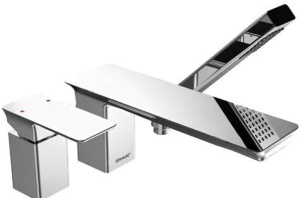 Смеситель Bravat Phillis F556101C-2-ENG на борт ванны - 2