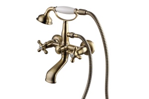 Смеситель для ванны Lemark Vintage бронза (LM2812B)