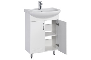 Тумба с раковиной Aquaton Онда 60 белый - 2