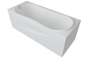 Акриловая ванна aquatek Афродита 170 см, слив слева - 3
