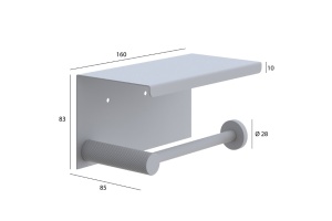 Держатель для туалетной бумаги Boheme Uno золото - 2