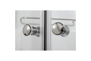 Душевая кабина Deto L 100х100 с подсветкой, хром (L601NLED) - 3