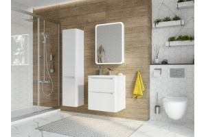 Тумба с раковиной STWORKI Монтре 60 белая - 3