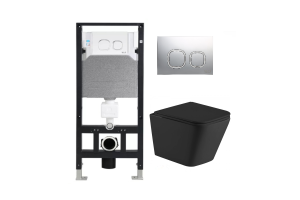 Комплект Weltwasser AMBERG 506 + GELBACH 004 MT-BL + AMBERG RD-CR (10000006780)