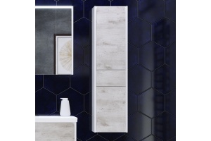 Шкаф-пенал Roca Ronda R, белый, бетон