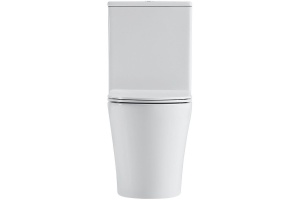 Унитаз напольный Black&White Universell белый с сиденьем микролифт - 2