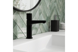 Смеситель для раковины WasserKRAFT Fulda черный матовый - 3