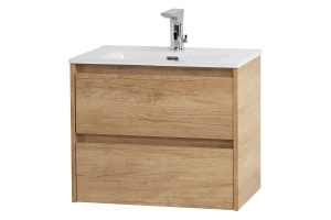 Тумба с раковиной BelBagno Kraft 39 70 светлое дерево - 3