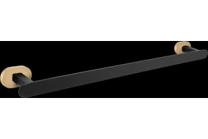 Полотенцедержатель Rav Slezak Yukon черный - золото