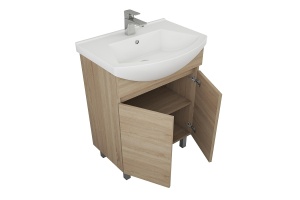 Тумба под раковину Owl 1975 Eland 65 дуб сонома (OW29.20.12) - 2