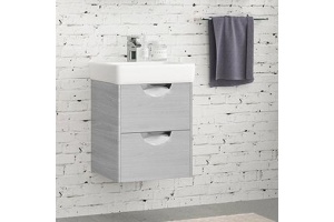 Комплект мебели Aquaton Сильва 50 светлое дерево - 2