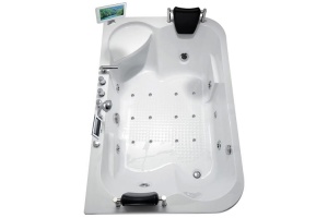 Акриловая ванна Gemy 180х116 белый (G9085 O L) - 2