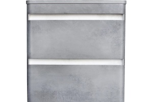 Тумба для комплекта Style Line Атлантика 60 Люкс Plus, подвесная, бетон темный