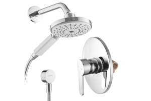 Swedbe Platta Душевой комплект с магнитным держателем со встроенным смесителем 5532 - 2