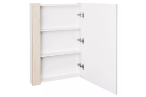 Зеркало-шкаф Aquaton Кантри 55 белый-светлое дерево - 2