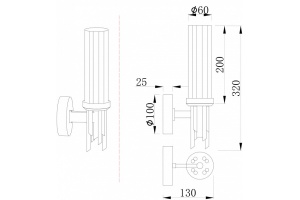 Бра Stilfort Graff 2170/02/01W - 2