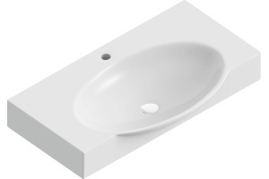 Накладная раковина Sanita luxe Infinity (INF76SLWB01)