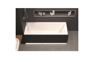 Ванна акриловая WHITECROSS Wave Slim 170x70 белый - 3