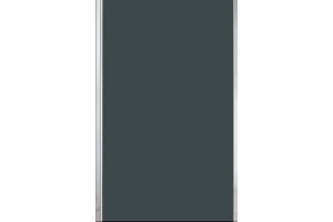 Боковая стенка Vincea Garda 80х190 хром стекло прозрачное