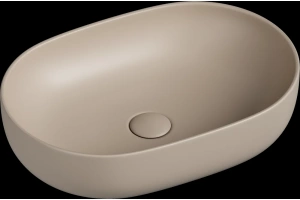 Раковина накладная Ceramica Nova Element 60х41.5 кофейная