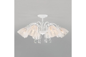 Люстра на штанге Eurosvet Floranse 30155/8 белый