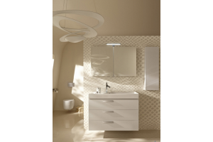 XP112K-00 Rythmik (логотип Kohler) подвесная раковина 80х37 см, белый (аналог EXP112) - 3