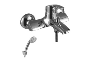 Смеситель для ванны Lemark plus Strike хром (LM1102C)