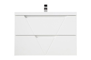 Тумба с раковиной BelBagno Vittoria 100 белый матовый