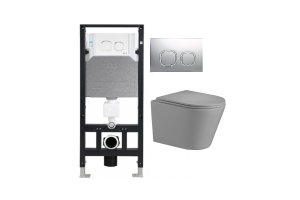 Комплект Weltwasser AMBERG 506 + SALZBACH 004 MT-GR + AMBERG RD-CR (10000006848)