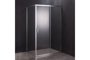 Душевой уголок Orange E23-12080TCR профиль хром