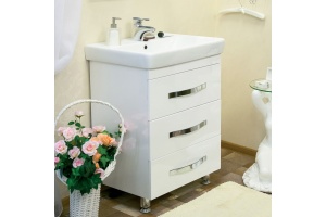 Тумба с раковиной Sanflor Одри 80/2 напольная