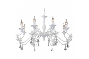 Подвесная люстра Arte Lamp Angelina A5349LM-8WH