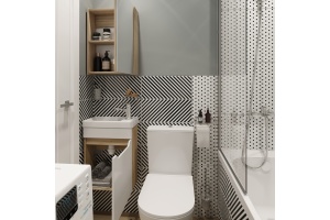 Мебель для ванной DIWO Архангельск 40 подвесная, дуб сонома - 2