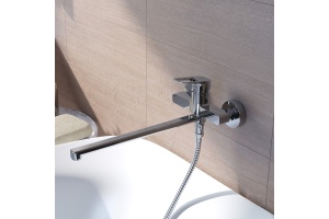 Смеситель для ванны с длинным изливом - 2