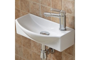 Раковина подвесная WeltWasser WW AISBACH 7946 GL-WT R 45.5 белый (10000008695)