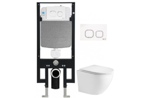 Комплект Weltwasser AMBERG 497 + MERZBACH 004 MT-WT + AMBERG RD-WT (10000006650)