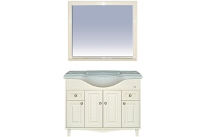 Зеркало Misty Шармель 105 светло-бежевая эмаль - 3