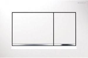 Кнопка смыва Geberit Sigma 30 115.883.KJ.1 белый / хром