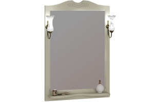 Зеркало Opadiris Клио 65 слоновая кость