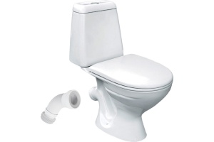 Унитаз-компакт Cersanit Hit с гофрой