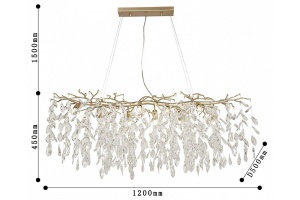 Подвесная люстра Favourite Brillo 3056-10P - 3